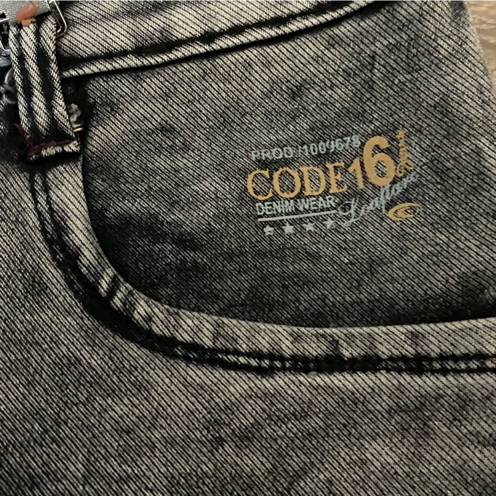 Code 16 Jeans 34 Faded Black - Picture 5 of 12